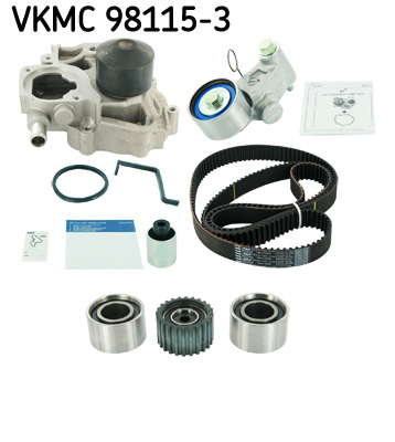 SKF Vezérműszíjkészlet vízpumpával VKMC98115-3_SKF